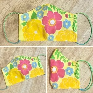 Face Mask ~ 100% Cotton ~ Elastic String